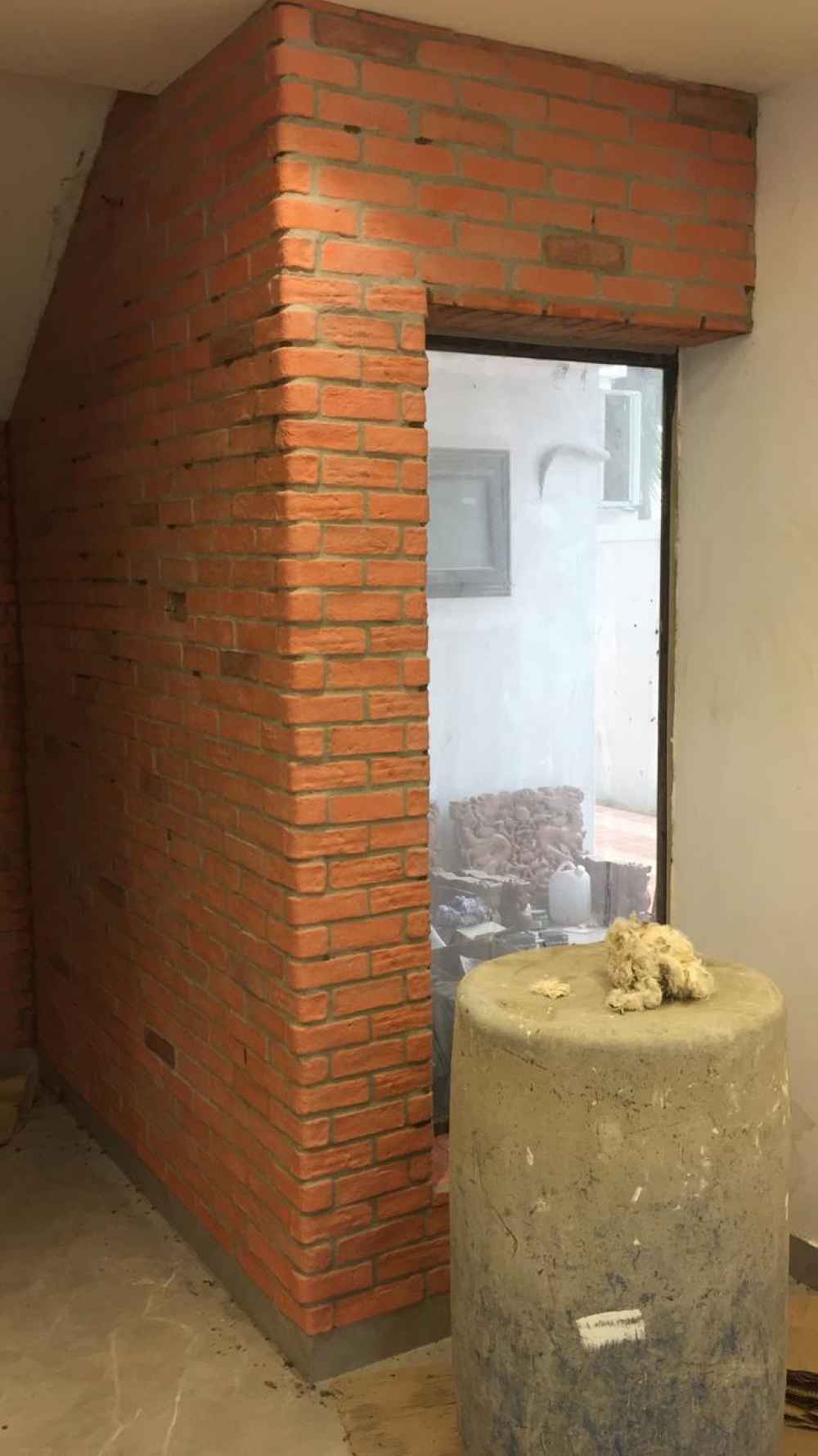Brick Cladding Terra Red