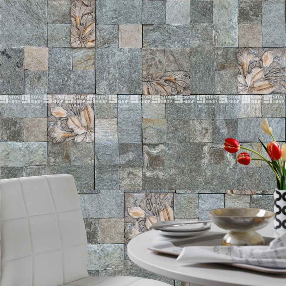 Natural Stone Cladding Fusion Green