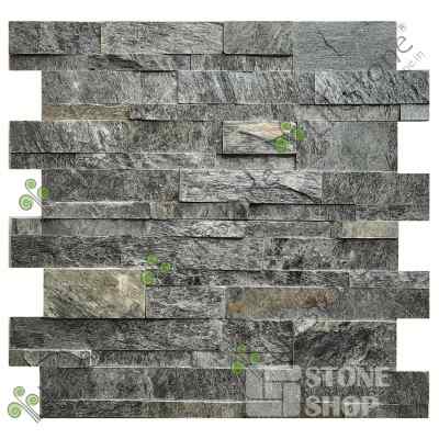 Natural Cladding Stones Silver sparkle