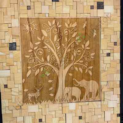  Stone Mural Tree of life on sandstone